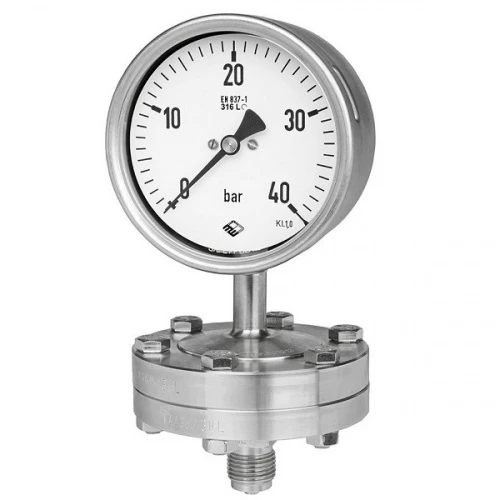 RSCh G 100-3vDW 10 bar + MDM7910vd8 PN60 1/2"NPT СИЛИКОН + разделитель УТ000014691