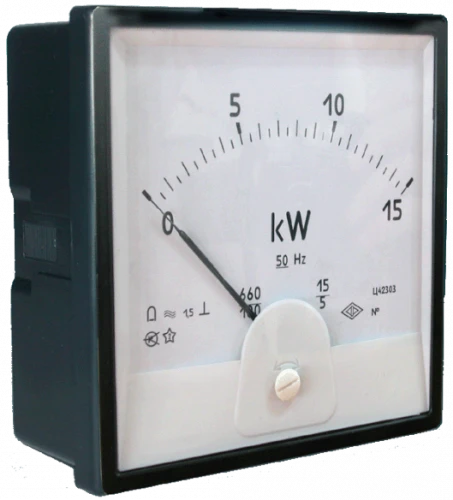 Ц42303 МВар 120-0-120 11000/100В 600/5А 50Гц кл.1,5 120х120мм Варметр УТ-00001111