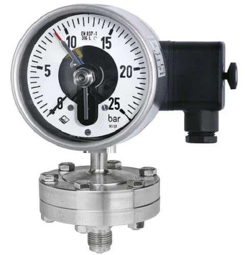 RCh Oe 100-3 1 MPa M21 G1/2" + MDM7210v PN40 ЭКМ СИЛИКОН + разделитель УТ000004808